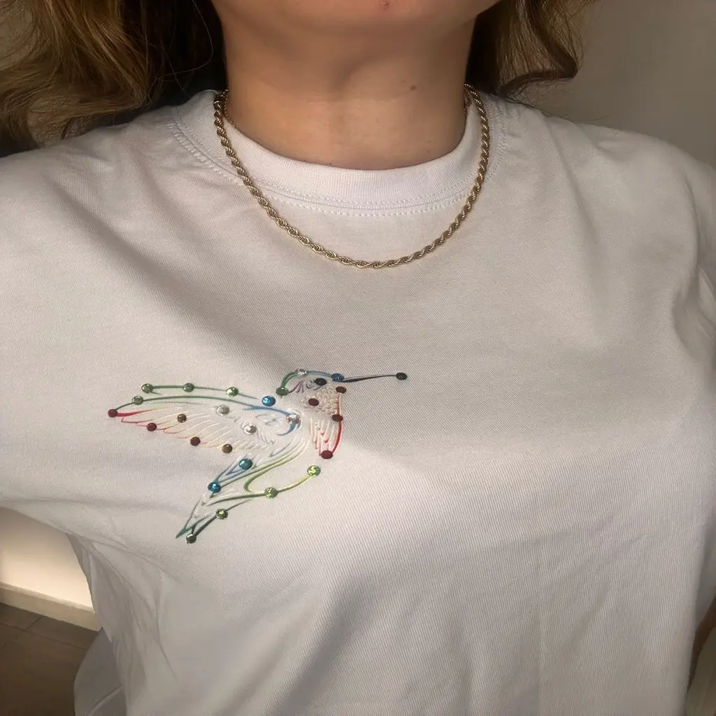 camiseta colibri